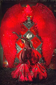 Alexander McQueen dress with Magpie motifs Alexander McQueen dress with Magpie motifs