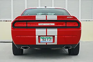 Dodge Challenger SRT8, 2013, Red, silver stripes Dodge Challenger SRT8, 2013, Red, silver stripes