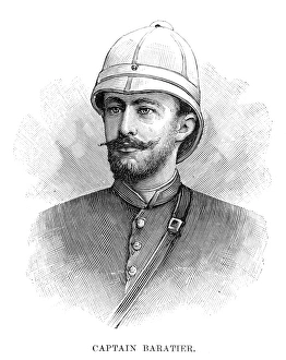 FASHODA INCIDENT, 1898. Captain Albert Baratier, a leader of a French expedition to FASHODA INCIDENT, 1898. Captain Albert Baratier, a leader of a French expedition to