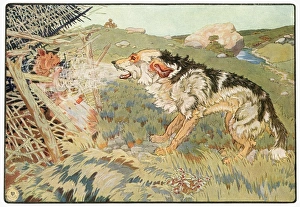 Illustration by Frederick Richardson for a 1923 collection of children's stories Illustration by Frederick Richardson for a 1923 collection of children's stories