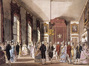 LONDON: GRAND COUNCIL. The Grand Council Chamber at St. James Palace, London, England LONDON: GRAND COUNCIL. The Grand Council Chamber at St. James Palace, London, England