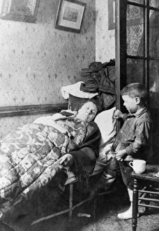 LOWER EAST SIDE, c1890. A tenement mother and child. Photograph by Jacob Riis, c1890 LOWER EAST SIDE, c1890. A tenement mother and child. Photograph by Jacob Riis, c1890