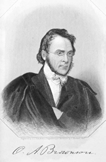 ORESTES A. BROWNSON (1803-1876). Orestes Augustus Brownson. American cleric and writer ORESTES A. BROWNSON (1803-1876). Orestes Augustus Brownson. American cleric and writer