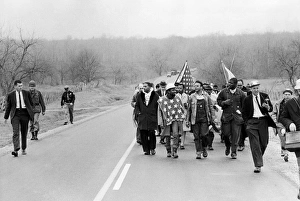 Participants in a Civil Rights march from Selma to Montgomery, Alabama, 23 March 1965 Participants in a Civil Rights march from Selma to Montgomery, Alabama, 23 March 1965