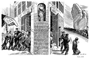 PRISON SYSTEM CARTOON. Art Young's cartoon comment on the American penal system, 1910 PRISON SYSTEM CARTOON. Art Young's cartoon comment on the American penal system, 1910