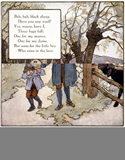 RICHARDSON: MOTHER GOOSE. Bah bah black sheep RICHARDSON: MOTHER GOOSE. Bah bah black sheep