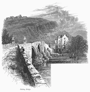 SCOTLAND: STIRLING BRIDGE. View of Stirling Bridge, on the river Forth in central SCOTLAND: STIRLING BRIDGE. View of Stirling Bridge, on the river Forth in central