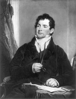 THOMAS MOORE (1779-1852). Irish poet. Oil on canvas, c1817, by Sir Martin Archer Shee THOMAS MOORE (1779-1852). Irish poet. Oil on canvas, c1817, by Sir Martin Archer Shee