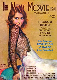 1930s USA The New Movie Magazine Magazine Cover 1930s USA The New Movie Magazine Magazine Cover
