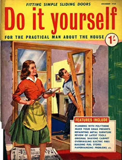 Do It Yourself 1950s UK diy doors plastering decorating magazines do it yourself Do It Yourself 1950s UK diy doors plastering decorating magazines do it yourself