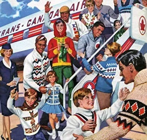 knitwear 1961 1960s UK mens womens childrens holidays winter jumpers W children's knitwear 1961 1960s UK mens womens childrens holidays winter jumpers W children's
