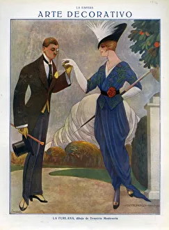 La Esfera 1914 1910s Spain cc art deco womens mens top hats dresses gloves monocles La Esfera 1914 1910s Spain cc art deco womens mens top hats dresses gloves monocles