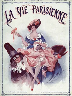 La vie Parisienne 1920 1920s France Leo Fontan magazines masquerade carnivals Little La vie Parisienne 1920 1920s France Leo Fontan magazines masquerade carnivals Little