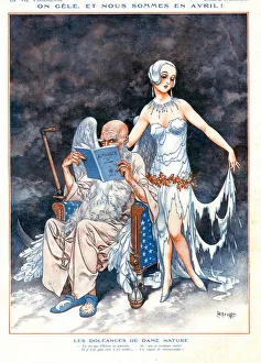 La Vie Parisienne 1920s France cc illustrations glamour angels old father time almanacs La Vie Parisienne 1920s France cc illustrations glamour angels old father time almanacs