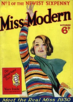 Miss Modern 1930 1930s UK first issue teenagers magazines Original not available Miss Modern 1930 1930s UK first issue teenagers magazines Original not available