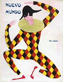 Nuevo Mundo 1920s Spain cc magazines carnivals masks clowns masquerade pierrot harlequins Nuevo Mundo 1920s Spain cc magazines carnivals masks clowns masquerade pierrot harlequins
