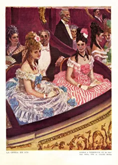 Opera Box 1920s spain cc opera boxes theatres womens ballgowns dresses audiences Opera Box 1920s spain cc opera boxes theatres womens ballgowns dresses audiences