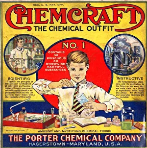 The Porter Chemical Company 1920s USA rklf Chemcraft Chemistry sets boys science itnt The Porter Chemical Company 1920s USA rklf Chemcraft Chemistry sets boys science itnt
