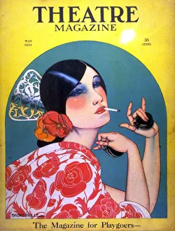 Theatre 1920s USA spain spanish senorita instruments castanettes magazines art deco Theatre 1920s USA spain spanish senorita instruments castanettes magazines art deco