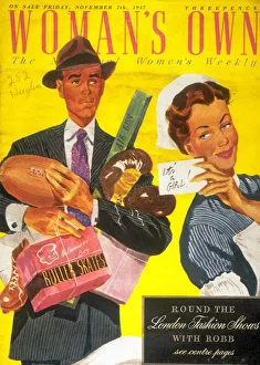 Woman's Own 1940s UK babies nurses fathers hospitals new babies magazines medical Woman's Own 1940s UK babies nurses fathers hospitals new babies magazines medical