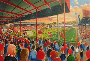 Bootham Crescent Stadium Fine Art - York City Football Club Bootham Crescent Stadium Fine Art - York City Football Club