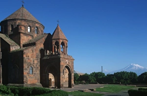 Armenia, Zvartnots, archaeological site, Church of Saint Hripsime, AD 618 Armenia, Zvartnots, archaeological site, Church of Saint Hripsime, AD 618