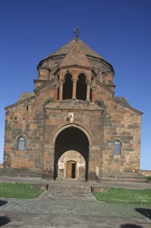 Armenia, Zvartnots, archaeological site, Church of Saint Hripsime, AD 618 Armenia, Zvartnots, archaeological site, Church of Saint Hripsime, AD 618
