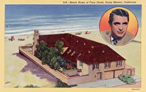 Beach House of Actor Cary Grant. ca. 1941, Santa Monica, California, USA Beach House of Actor Cary Grant. ca. 1941, Santa Monica, California, USA
