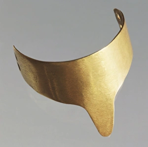 Eneolithic gold votive diadem from tomb 34 of Varna excavations, Bulgaria Eneolithic gold votive diadem from tomb 34 of Varna excavations, Bulgaria