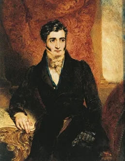 Italy, milan, Portrait of Italian baritone Antonio Tamburini (1800 - 1876) Italy, milan, Portrait of Italian baritone Antonio Tamburini (1800 - 1876)