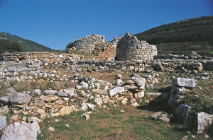Italy, Sardinia, Alghero, province of Sassari, Nuragic complex Palmavera Italy, Sardinia, Alghero, province of Sassari, Nuragic complex Palmavera