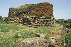 Italy, Sardinia region Abbasanta, province of Oristano, Nuragic complex of Losa, nuraghe Italy, Sardinia region Abbasanta, province of Oristano, Nuragic complex of Losa, nuraghe