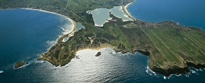 Italy, Sardinia, stretch of coast north of Oristano, between Sa Rocca Tunda Italy, Sardinia, stretch of coast north of Oristano, between Sa Rocca Tunda