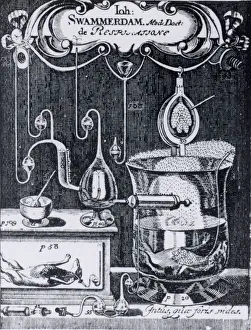 Jan Swammerdam (1637-1680) Dutch naturalist. Frontispiece of his Tractatus de Respiratione Jan Swammerdam (1637-1680) Dutch naturalist. Frontispiece of his Tractatus de Respiratione