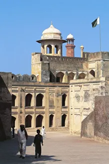 Pakistan, Punjab, Lahore, Fort of Lahore, also known as Shahi Qila citadel, Alamgiri Gate Pakistan, Punjab, Lahore, Fort of Lahore, also known as Shahi Qila citadel, Alamgiri Gate