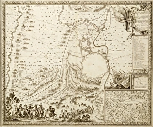 Plan of siege and reconquest of citadel of Asti by Louis XIV army, led by Tommaso of Savoy, lieutenant general of His Majesty armies, September 19, 1644 Plan of siege and reconquest of citadel of Asti by Louis XIV army, led by Tommaso of Savoy, lieutenant general of His Majesty armies, September 19, 1644