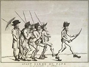 Soldiers of the Pope before Battle of Faenza, 1797, by Felice Giani (1758-1823) Soldiers of the Pope before Battle of Faenza, 1797, by Felice Giani (1758-1823)