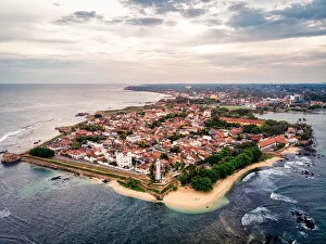 Drone photo of Galle city, Sri Lanka Drone photo of Galle city, Sri Lanka