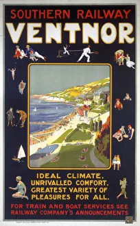 'Ventnor', SR poster, c 1920s 'Ventnor', SR poster, c 1920s