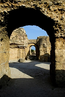 Ancient Archway In Tunisia Ancient Archway In Tunisia