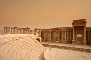 Ancient Roman Theatre, Palmyra, Syria Ancient Roman Theatre, Palmyra, Syria