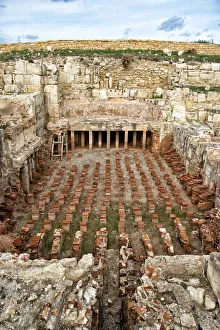 Ancient roman underfloor heating system Ancient roman underfloor heating system