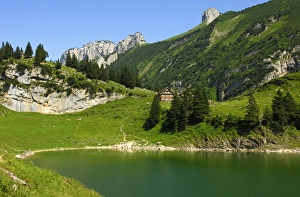 Bollenwees mountain inn on the idyllic Faelensee lake, Bruelisau, canton of Appenzell Innerrhoden, Appenzell Inner Rhodes, Switzerland, Europe Bollenwees mountain inn on the idyllic Faelensee lake, Bruelisau, canton of Appenzell Innerrhoden, Appenzell Inner Rhodes, Switzerland, Europe
