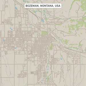 Bozeman Montana US City Street Map Bozeman Montana US City Street Map
