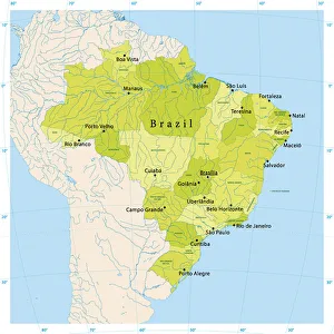Brazil Vector Map Brazil Vector Map