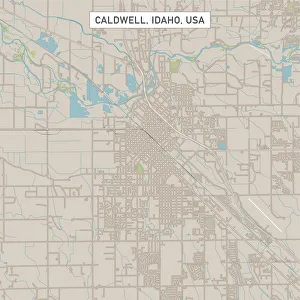 Caldwell Idaho US City Street Map Caldwell Idaho US City Street Map
