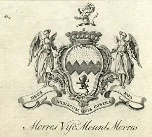 Coat of arms Viscount Mount Morres Mountmorres 18th century Coat of arms Viscount Mount Morres Mountmorres 18th century