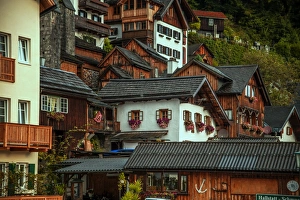 Hallstatt houses Hallstatt houses