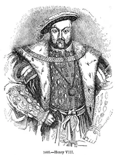 Henry VIII Engraving Henry VIII Engraving