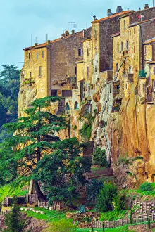 The hilltop town of Pitigliano in the province of Grosseto, southern Tuscany (Italy) The hilltop town of Pitigliano in the province of Grosseto, southern Tuscany (Italy)